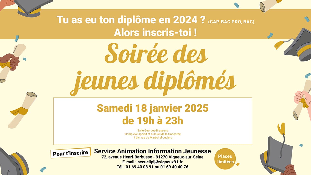 Soirée des jeunes diplômés