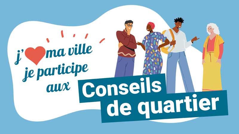 Planning des conseils de quartier du second semestre 2024